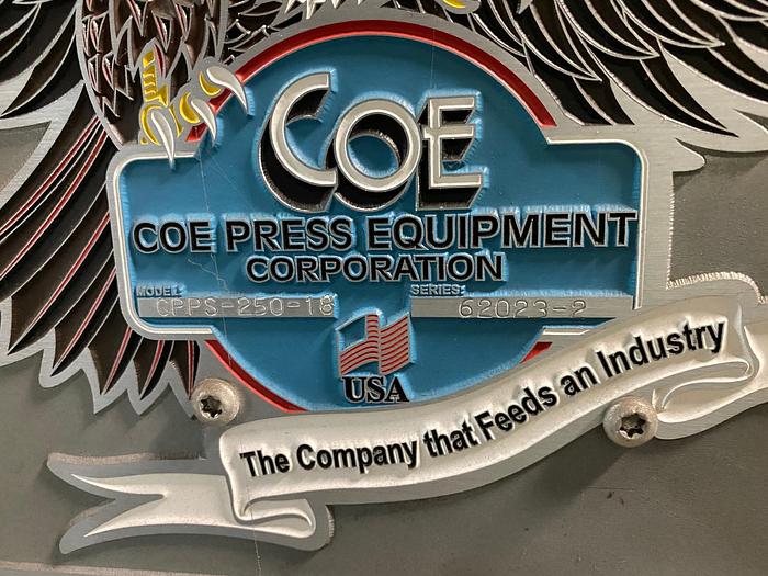 Used 18" COE Servo Feedline