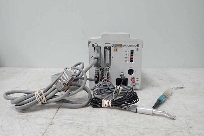 Used Brinkmann Metrohm 716 DMS Titrino with Keyboard and Extras
