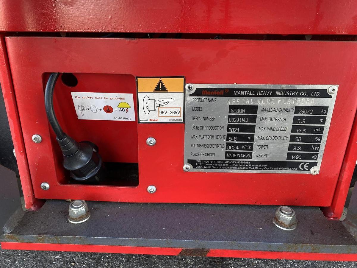 Usato 2021 MANTALL XE 80N