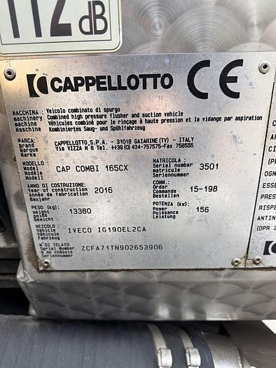 Usato 2016 IVECO  180 SPURGO CAPPELLOTTO 180-320 E6