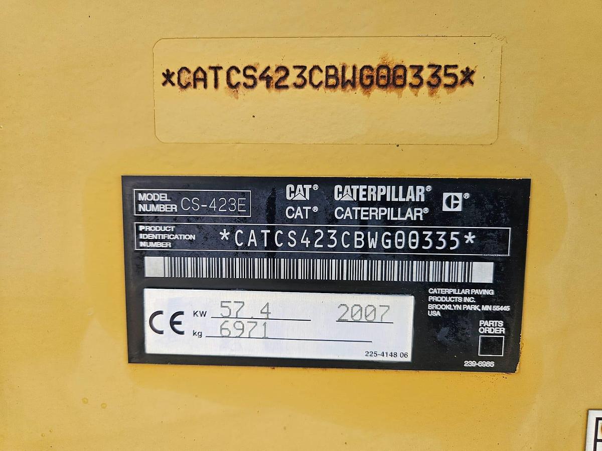 Usato 2007 CATERPILLAR CS 423E