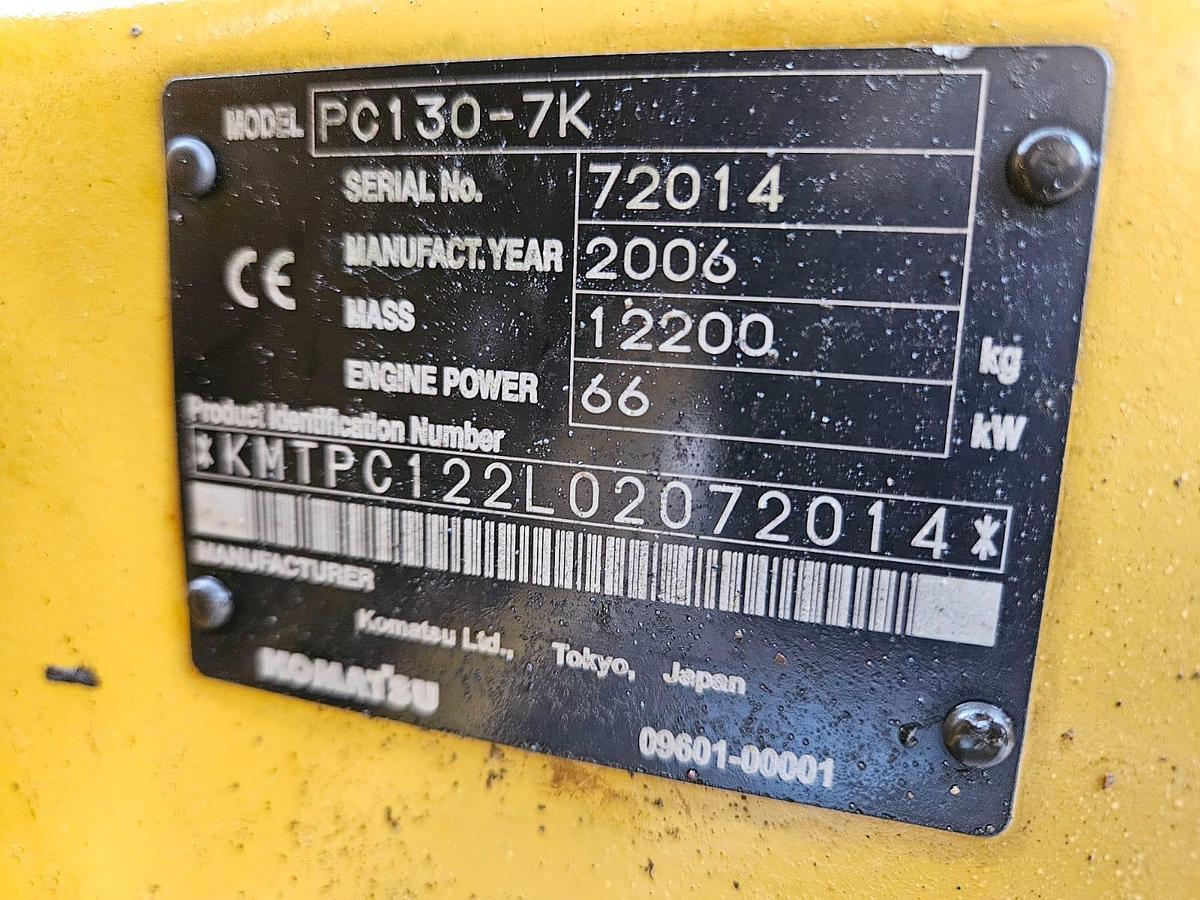 Usato 2006 KOMATSU PC130-7K