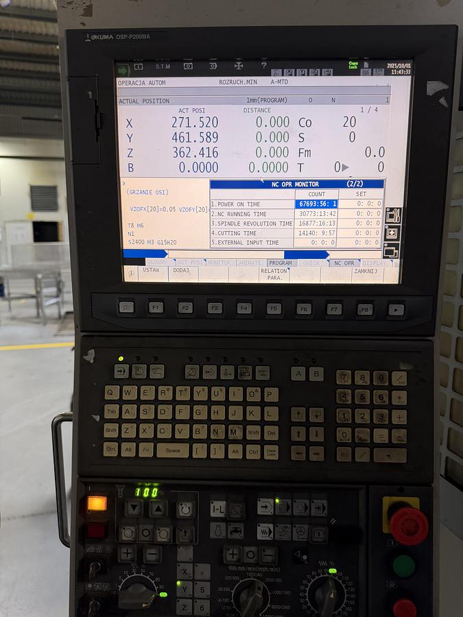 Usato 2011 OKUMA MB 5000H