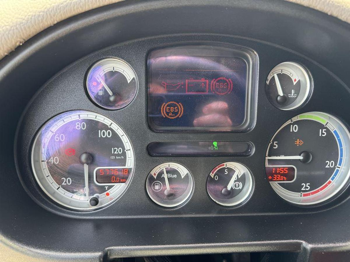 Usato 2009 DAF 460 CON GRU E RIMORCHIO