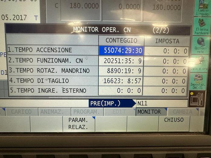 Usato 2009 OKUMA MILLAC 800 VH