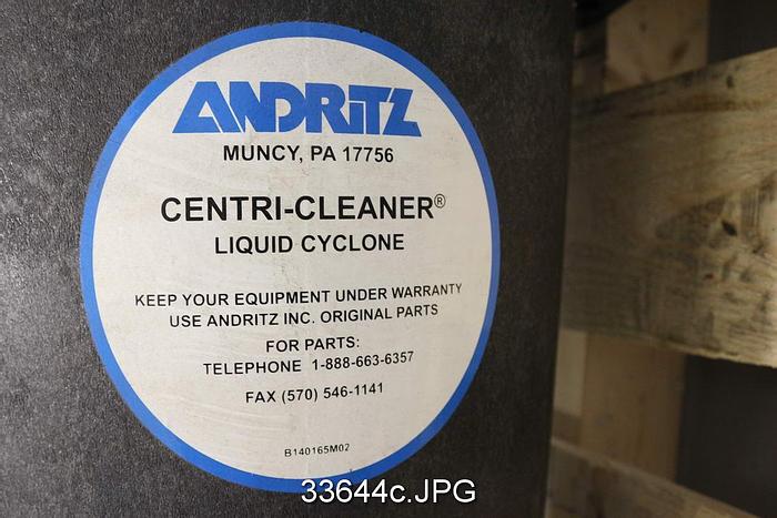 Used Bauer 623N Centri-Cleaner Head, Upper and Lower Cone #33644