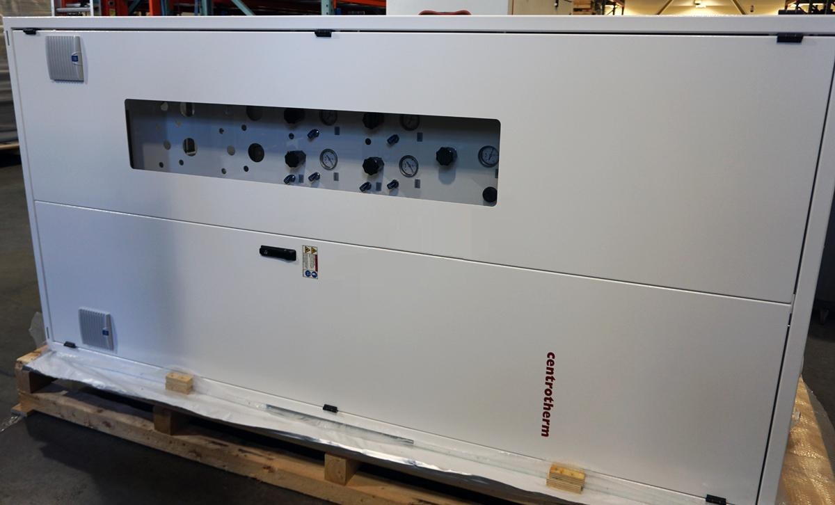 Centrotherm Photovoltaics diffusion oxidation furnace with 2 oxidation tubes NEW STILL IN ORIGINAL CRATES