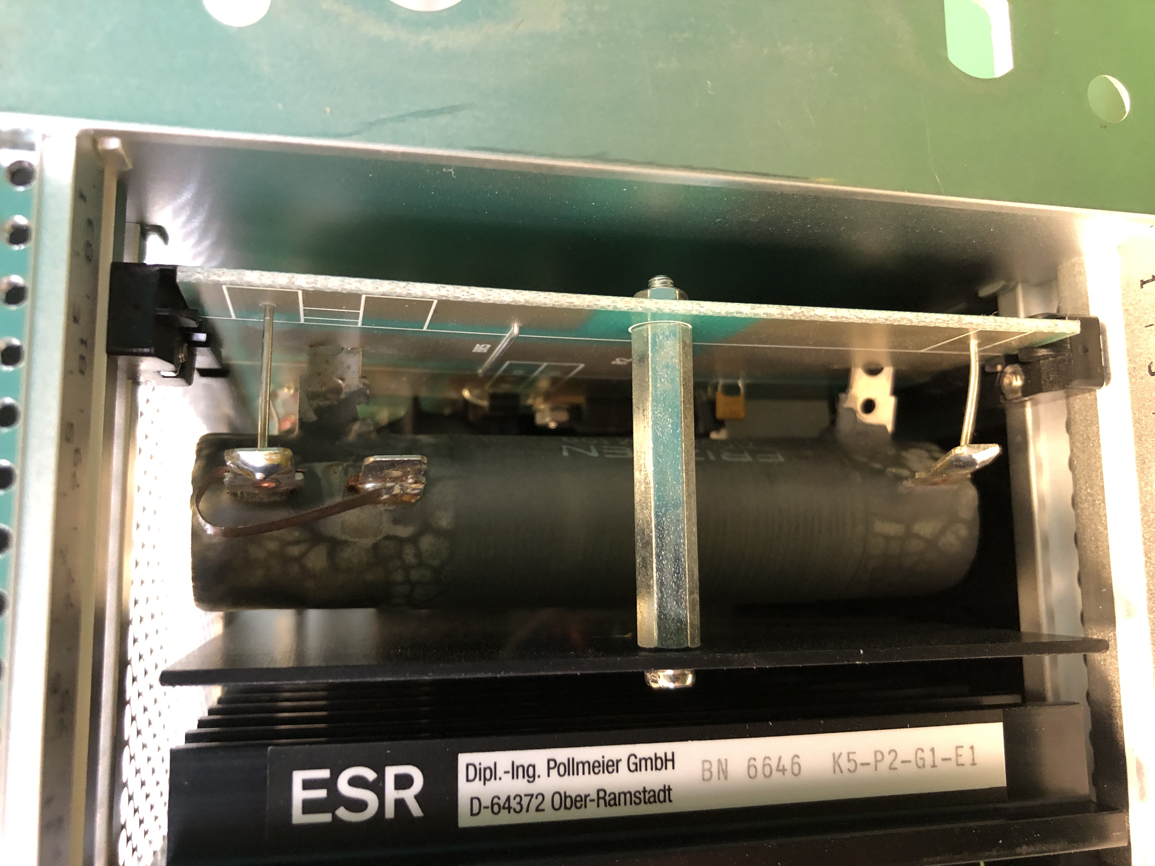 Used ESR POLLMEIER 9135 MODULE RACK WITH MODULES