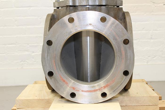 Used Dezurik 8" 3-way Air Operated Valve #43969