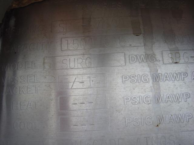 Usado 1500 GALLON INSULATED STORAGE TANK