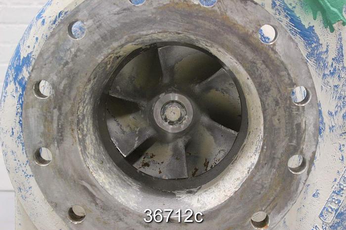 Used Goulds 3175 8x10x14 Pump, Stainless Steel #36712