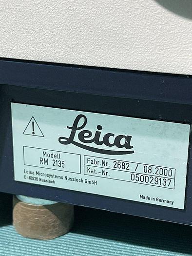 Used Leica RM 2135 Rotationsmikrotom