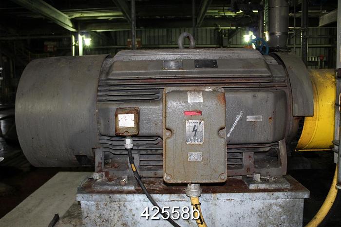 Used Toshiba 6DG300L1HH A/C Motor, 300 Hp, 1200 Rpm, 5010US Frame #42558