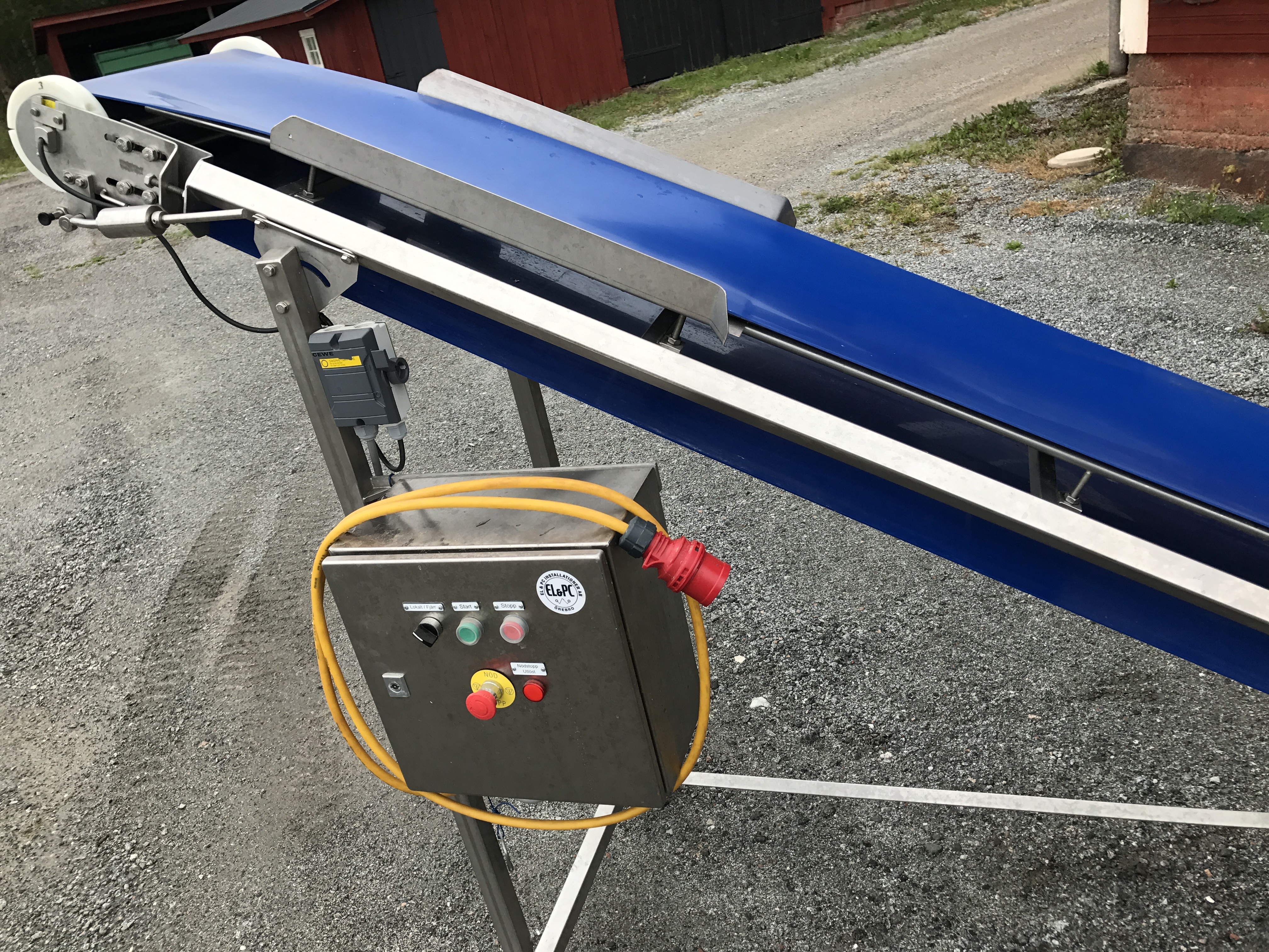 Begagnad Transportband 345×40