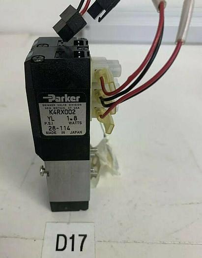 Used PARKER K4RX002 YL 1.8 WATTS MANIFOLD/SOLEN