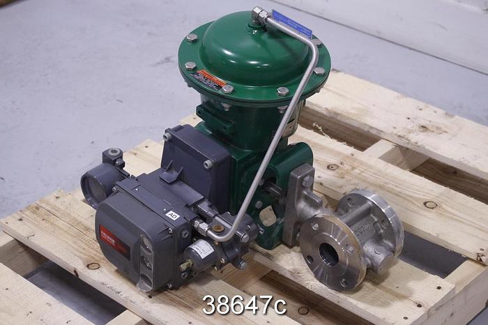 Unused Fisher V150 1.5" Vee-ball Valve #38647