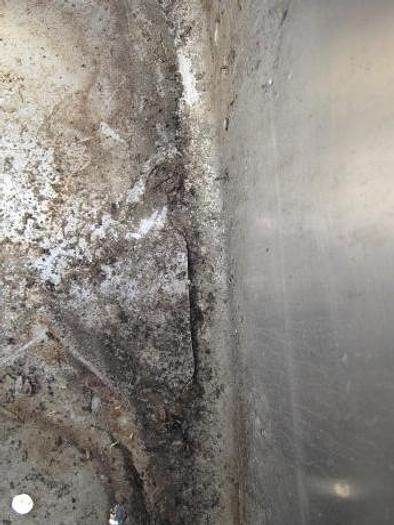 Used Tank, 75 Gallon, S/st, 25" x 25" x 29"d, OT/FB, (2) #S738247