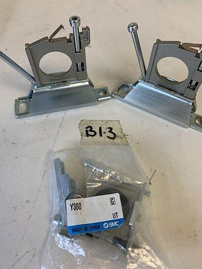 SMC Y300T Interface With Bracket(Lot Of 2)& Y300 (Lot Of 1) Fast Shipping!