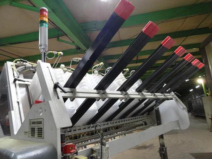 Used Graphic Packaging Denester/Feeder; 6-Lane, Built 2012