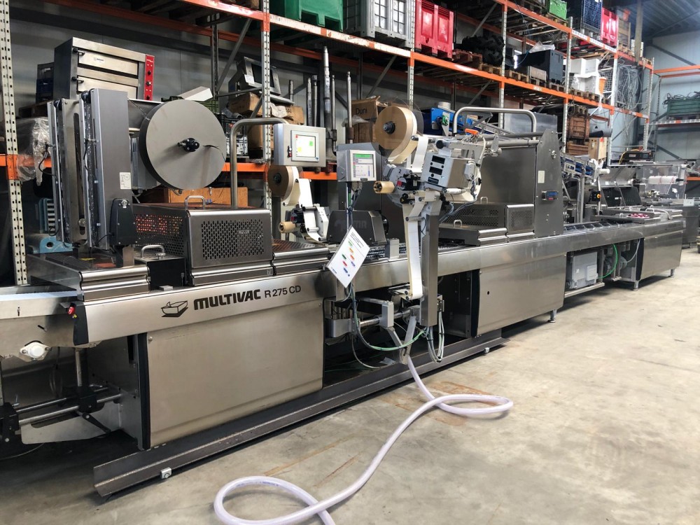 Used Multivac paper skin-pack thermoformer.