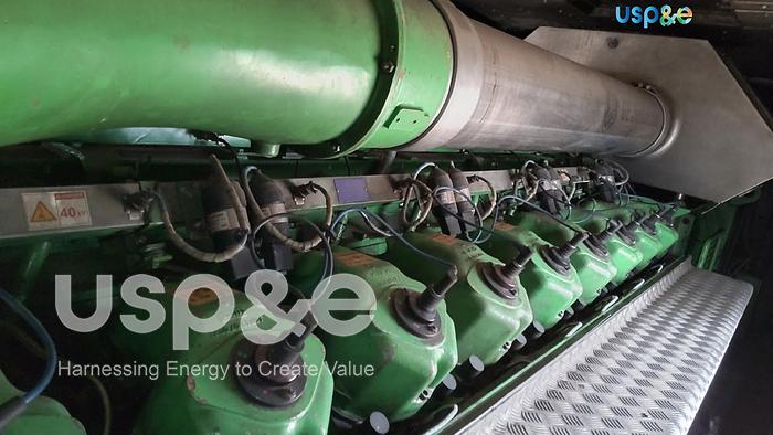 Used 3 MW 2004 Used Jenbacher JMS620GS-N.L Natural Gas Power Plant