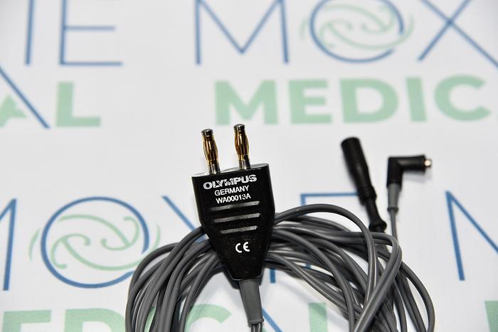 Used OLYMPUS WA00013A HIGH FREQUENCY CABLE, 4M, BIPOLAR FOR UES-40