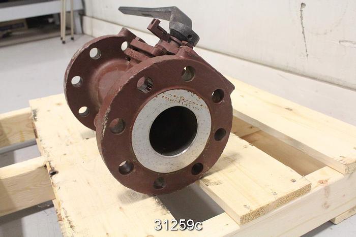 Unused Durco 3" Hand Operated Plug Valve #31259