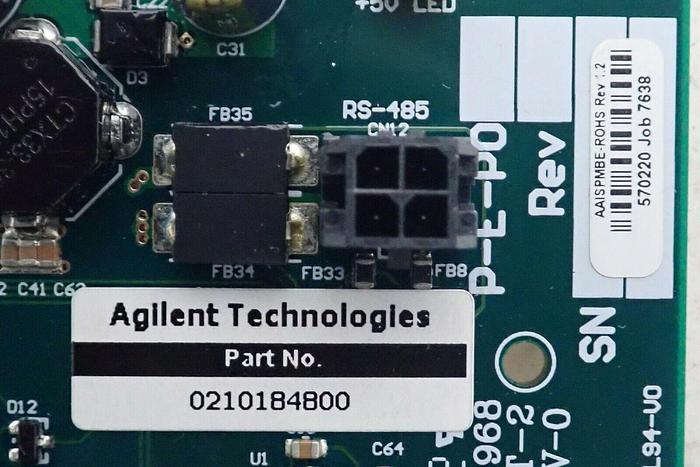 Used Agilent Technologies 02-101848-00 0210184800 Board Assembly