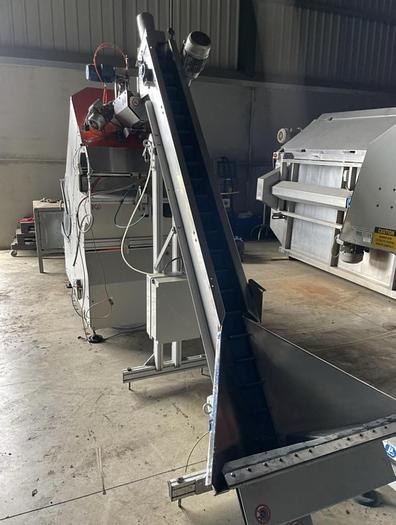 Used 2016 Rev Tiger netting machine, with infeed counter