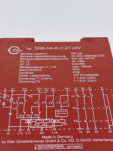 Used ELAN SRB-NA-R-C.27-24V
