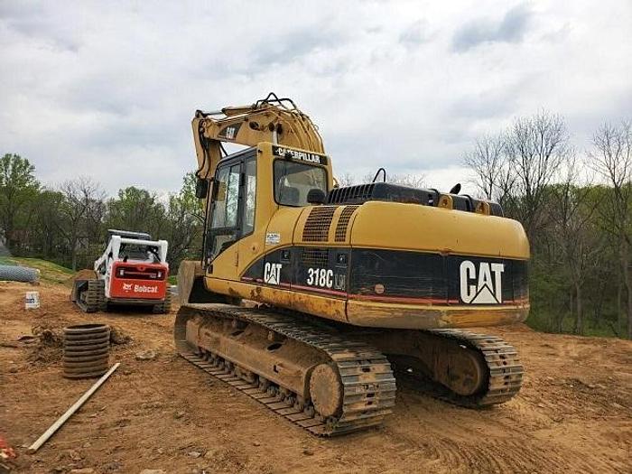 Used CAT 318 with Aux Hyd