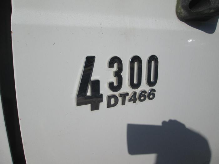 Used 2008 International 4300 Flatbed Crane Truck