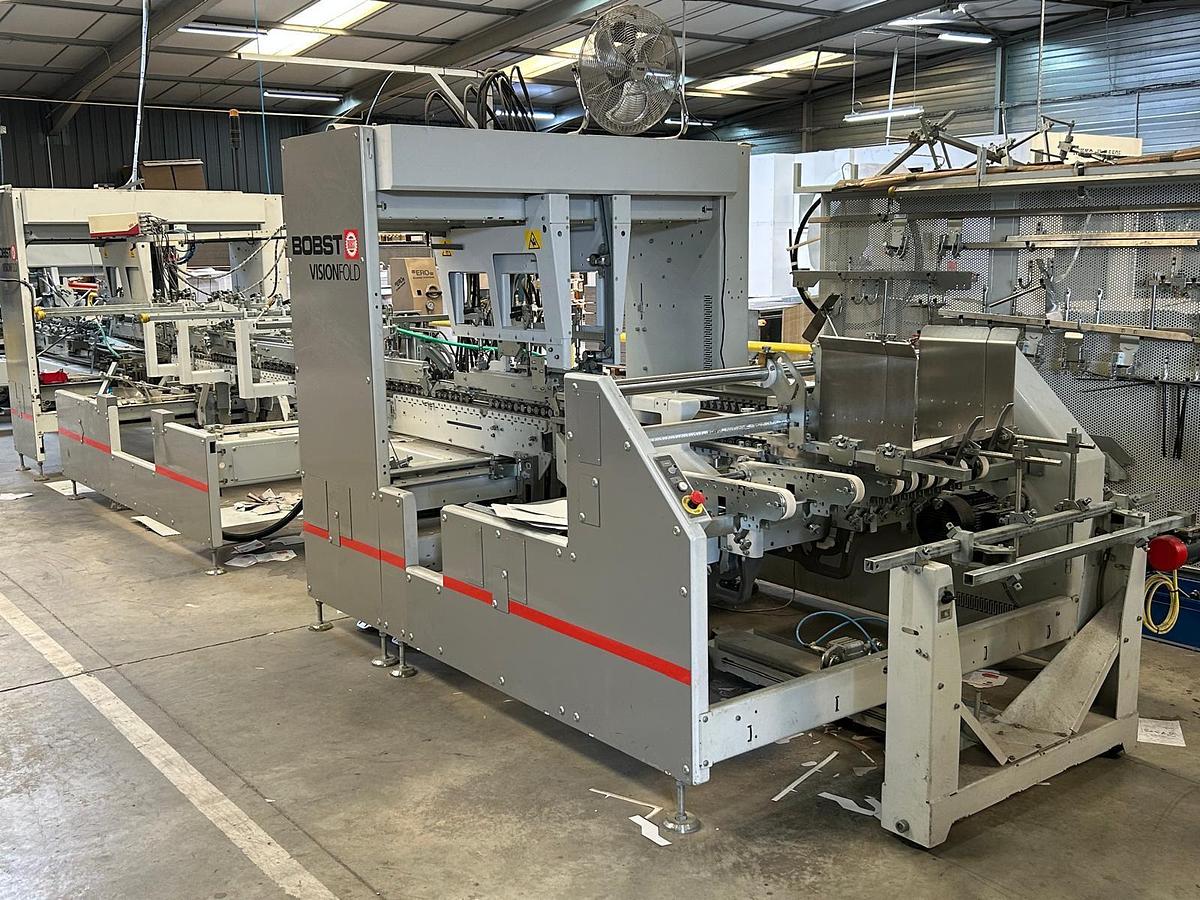 Usato Bobst Visionfold 145 A2 Straight line and Lock bottom