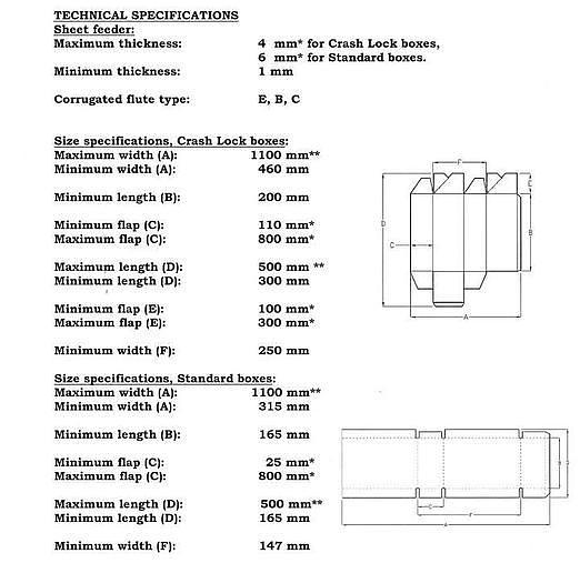 Usato 2008 LAMINA Crash-lock gluer