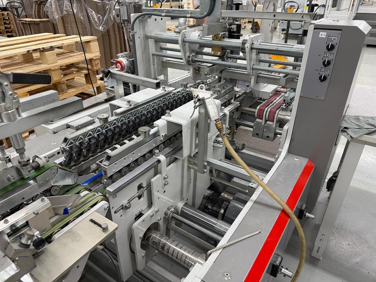 Usato Bobst Masterfold 75 A2, Lineare, Fondo Automatico, Cartonpack II, Handypack GT