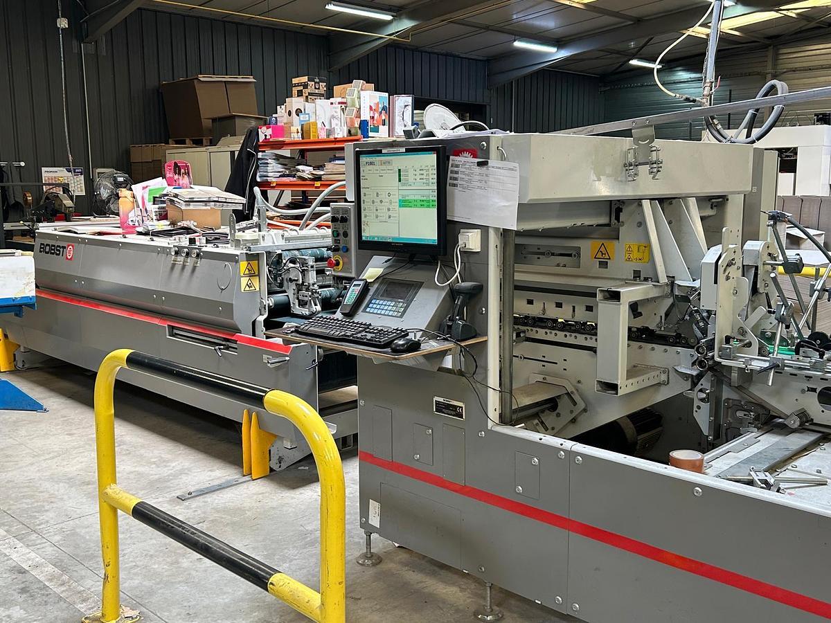 Usato Bobst Visionfold 145 A2 Straight line and Lock bottom