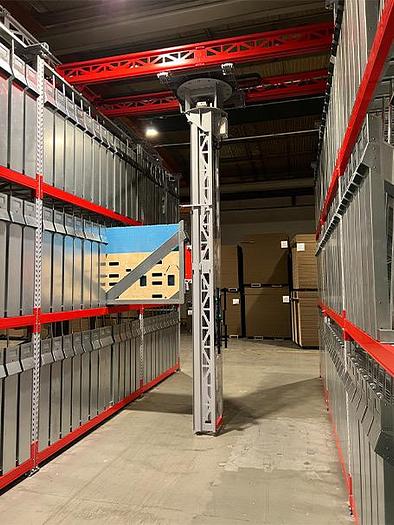 Sistema di stoccaggio per fustelle Lettero-Karon