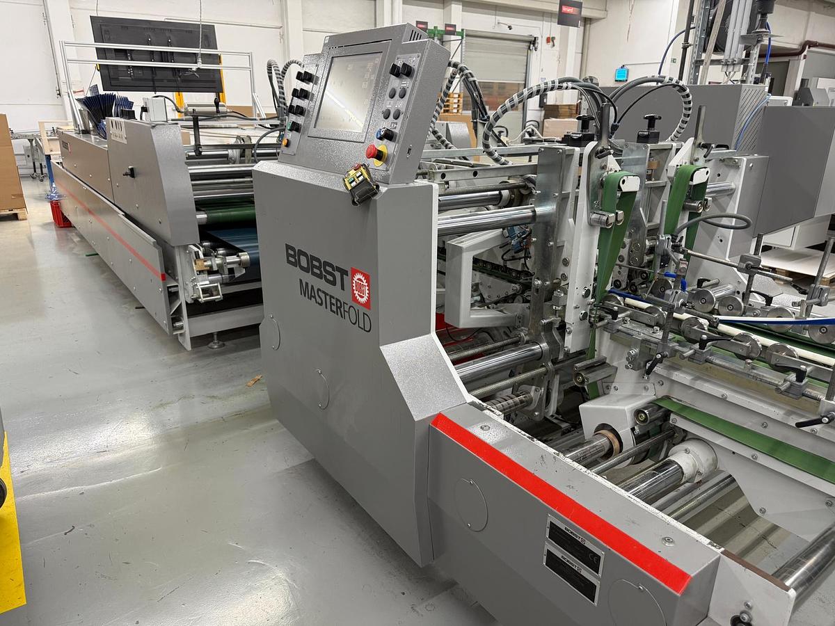 Usato Bobst Masterfold145 A3 Straight line, Lock bottom, 4/6 Corners