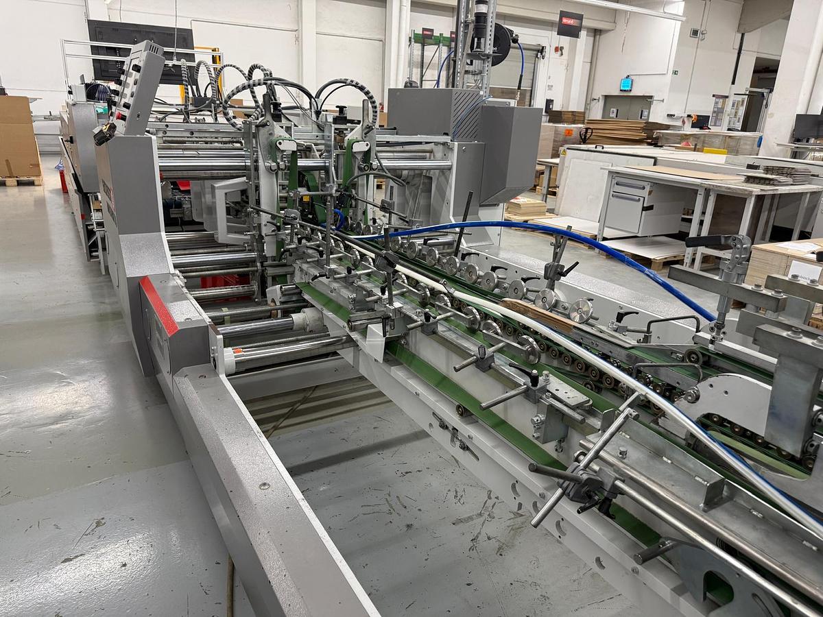 Usato Bobst Masterfold145 A3 Straight line, Lock bottom, 4/6 Corners