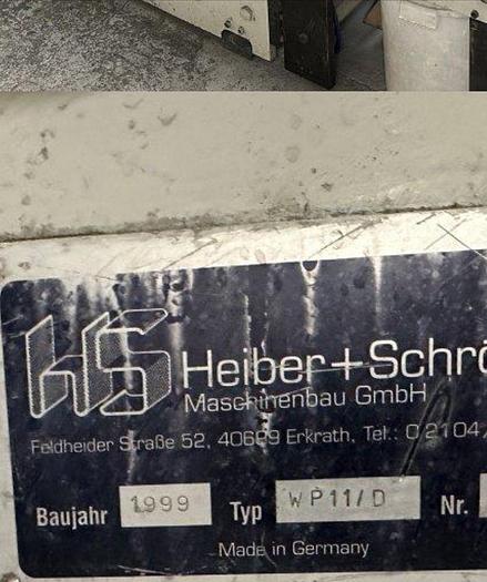 Usato 1999 Finestratrice Heiber&Schroeder WP11/D