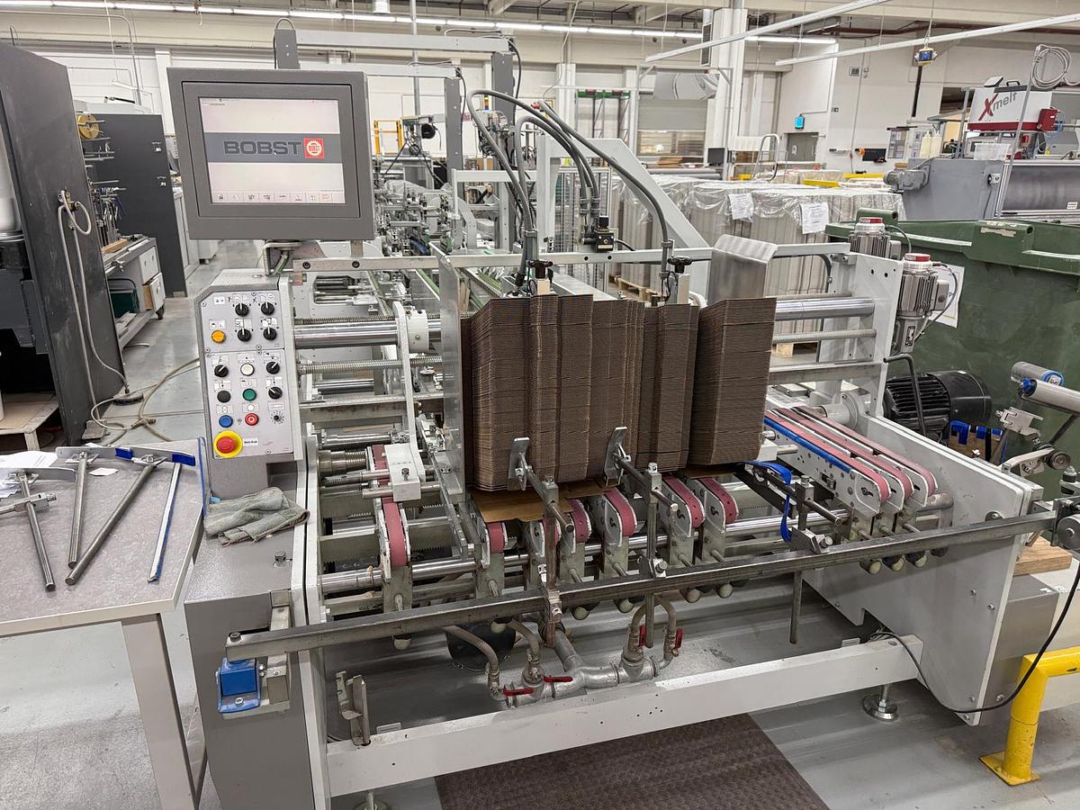 Usato Bobst Masterfold145 A3 Straight line, Lock bottom, 4/6 Corners