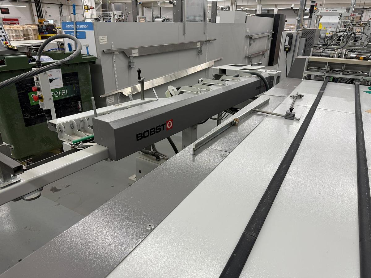 Usato Bobst Masterfold 75 A2, Lineare, Fondo Automatico, Cartonpack II, Handypack GT