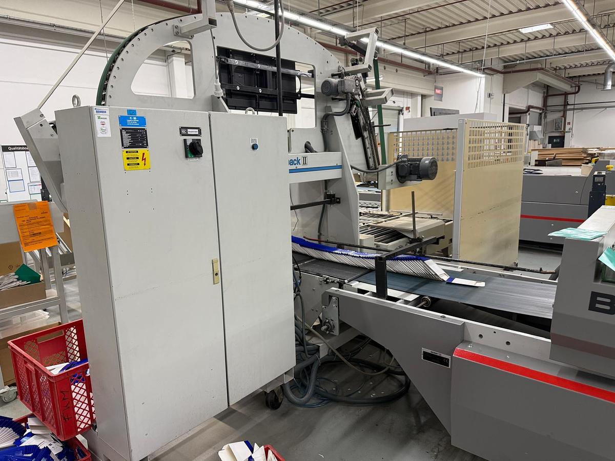 Usato Bobst Masterfold 75 A2, Lineare, Fondo Automatico, Cartonpack II, Handypack GT