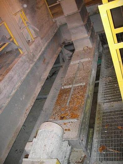 Used Impco Dilution Conveyor, 20Ft. Wide, 15Ft. Long, 44" Wide Inlet Chute, Gearbox And Motor #21429
