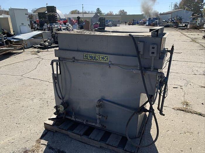 Used Detrex Degreaser 2D500E Parts Washer 48”x 24”x 36”Chamber Size 2D-20 440V