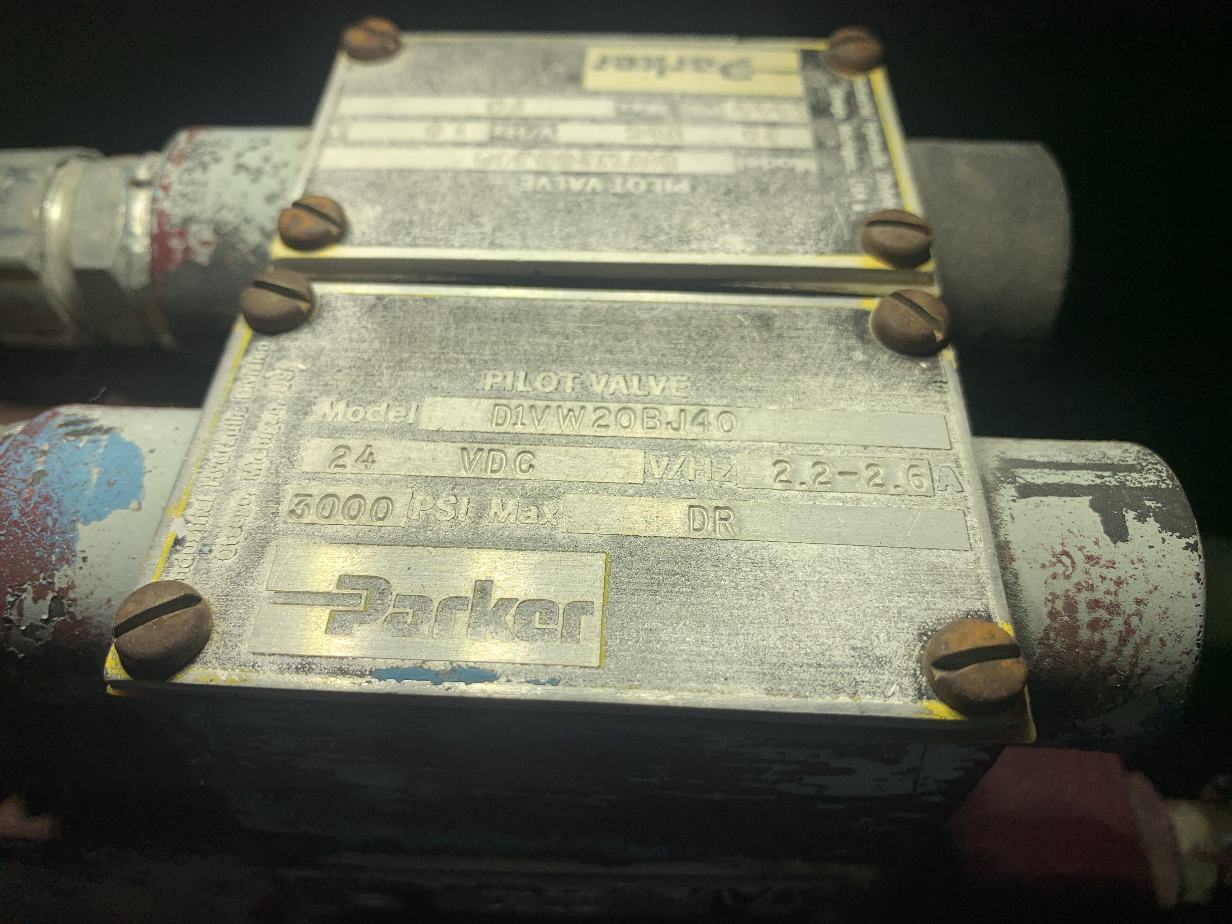 Used 7 1/2 HP Oilgear Model UA-45 Hydraulic Unit