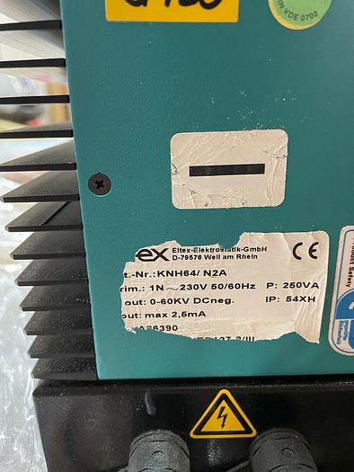Used High voltage generator ELTEX KNH64 ,