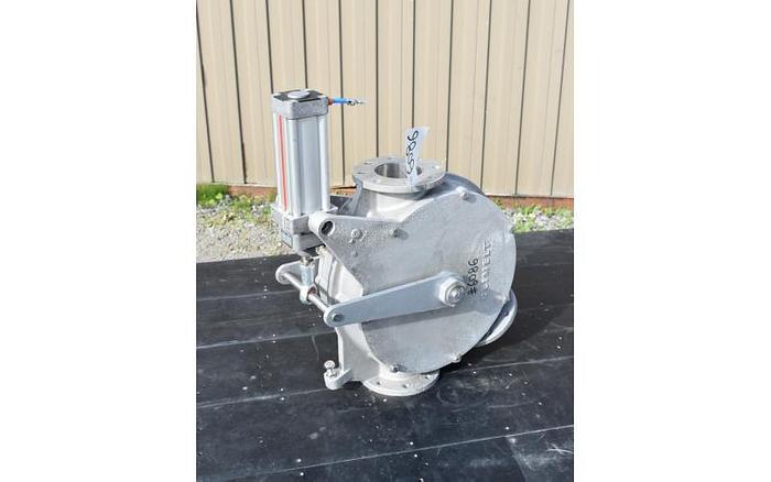 D'occasion USED 4'' TWO WAY DIVERTER VALVE, SANITARY