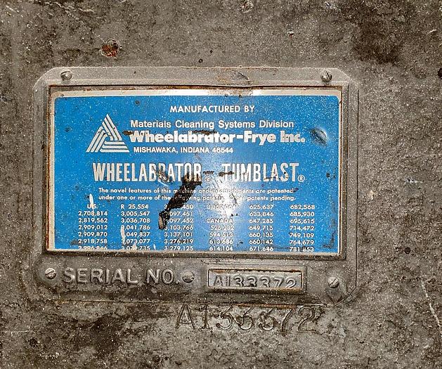 Used WHEELABRATOR 14 SUPER II TUMBLAST (On Hold)