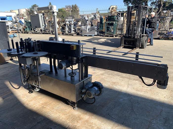 Used Labeler, Pressure Sensitive, Quadrel, Versaline, Wrap, #S744339